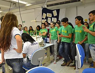 Mundo Senai apresenta opções de formação no setor industrial