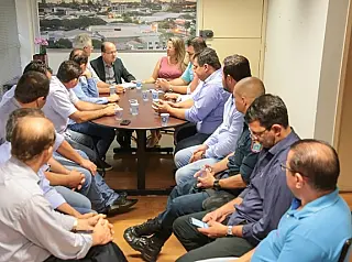 Barbosinha se reúne com vereadores e fala sobre ações da Segurança Pública