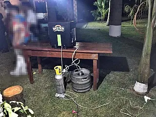 Guarda e PM acabam com 'rolezinho da covid' com 600 pessoas em chácara de distrito