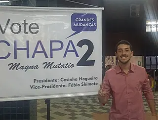 Cesinha Nogueira é o novo presidente do DA de Direito na Unigran