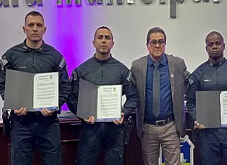 Ação de policiais é reconhecida na Câmara