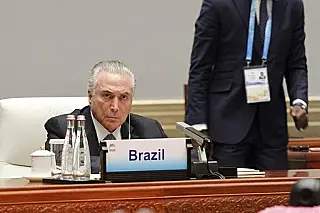 Desenvolvimento sustentável com responsabilidade, defende Temer na China