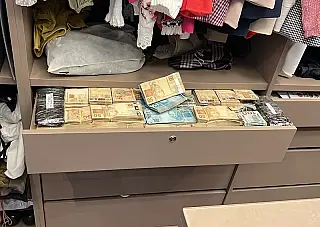 Mais de R$ 3 milhões encontrados com ex-prefeito