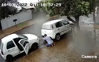 Combustíveis de sete veículos são furtados