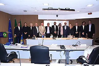 Federação das Indústrias de MS debate parcerias comerciais com comitiva da União Europeia