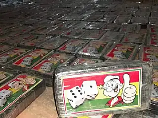Entreposto guardava uma tonelada pronta para exportação