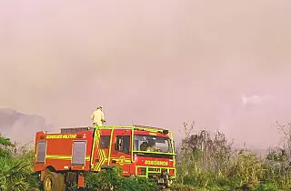 Atuação dos bombeiros no combate a incêndios florestais é destaque