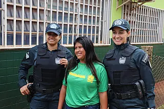 PM e Prefeitura realizam Roda de Conversa na Reserva Indígena de Dourados