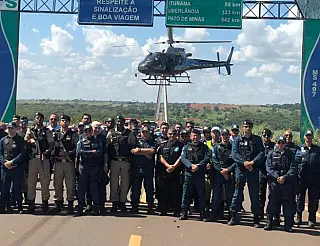 Operação policial de MS reforça segurança na divisa com quatro estados