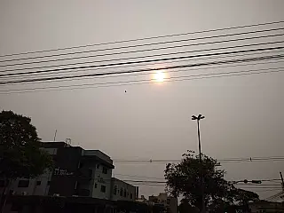 Chuva ameniza qualidade do ar em Dourados