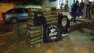 Após meses de investigação, polícia apreende 891 kg de maconha