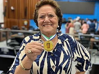 Édia Lazzarini é homenageada na Assembleia Legislativa