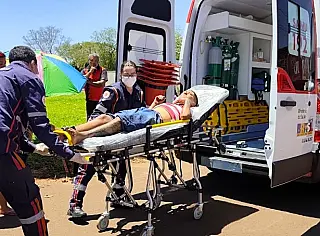 Baleado por dupla de moto morre na madrugada