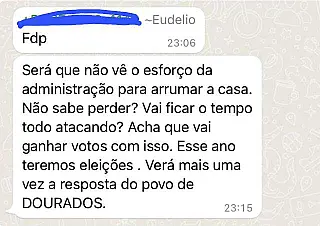 Barbosinha é 'fdp'