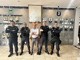 PM inaugura galeria de comandantes em Dourados
