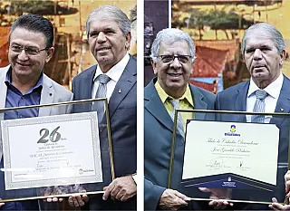 Ramim homenageia personalidades em sessão solene da Câmara
