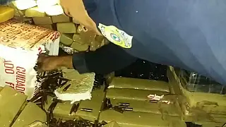 Idoso com destino ao RJ é preso em Mato Grosso do Sul com 6 t de maconha e 3,5 mil munições de fuzil