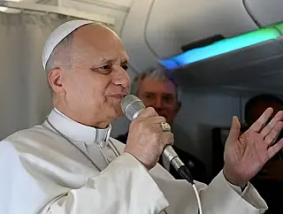 Papa Leão XIV diz que não tem medo de Trump