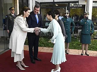 Princesa Akishino é recepcionada em MS