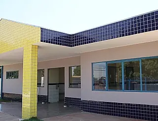 Alan Guedes entrega Ceim construído por Murilo que ficou 4 anos 90% executado