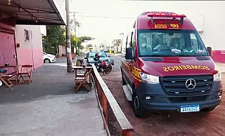 Mulher pede ajuda em bar e é socorrida com hipotermia