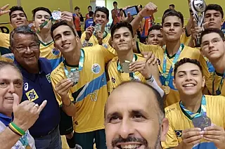 MS é vice-campeão nacional de voleibol masculino Sub 17