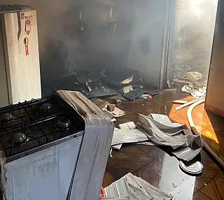 Mulher põe fogo na casa do ex-namorado