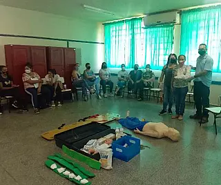 Primeiros socorros nas escolas
