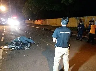 Colisão frontal mata ocupantes de duas motos no fim da noite em Dourados