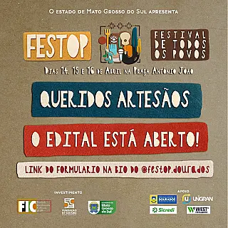 Festop está com inscrições abertas para Feira de Artesanato