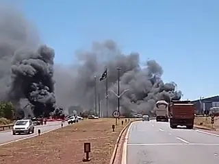 Homem que ateou fogos em pneus na BR pega cinco anos de cadeia