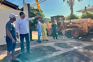 Cemar confere recapeamento de ruas no Santo André