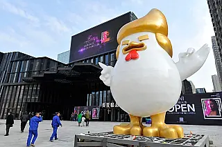 China cria 'frango Trump' para indicar mudança do ano