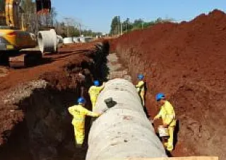 Obras de acesso a Núcleo Industrial seguem em Dourados