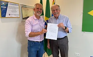 Sergio Nogueira visita deputado Dr. Luiz Ovando e ressalta apoio recebido em Dourados