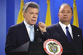 Presidente colombiano anuncia acordo histórico com as Farc