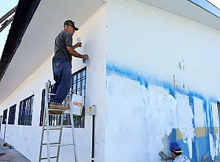 Escola Avani ganha novo visual com reforma