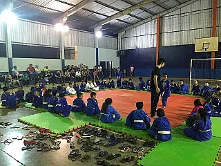 Escola Bernardina realizou festival de judô em Dourados