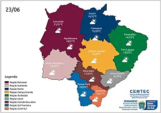 Sexta-feira terá tempo estável no Estado, sem previsão de chuva
