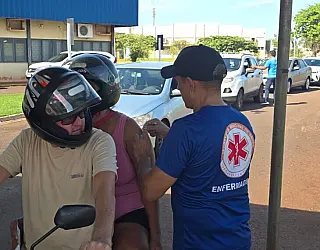 Continua baixa procura pela vacina em Dourados