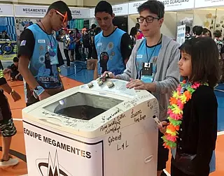 Escola do Sesi de Dourados leva MS, pela 1ª vez, à final nacional de robótica