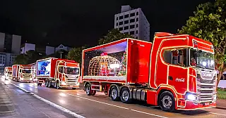 Dourados vai receber a Caravana de Natal da Coca-Cola