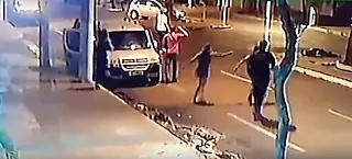 Homem é executado na frente de boate e autor aparece morto