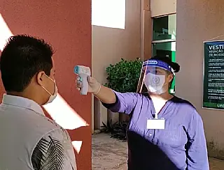 Vestibular da UFGD aplica normas de biossegurança