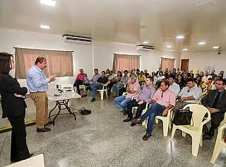 Nabhan discute segurança jurídica com donos de terras invadidas em Dourados