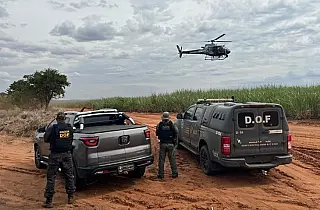 Inteligência e apoio aéreo mais que duplicam apreensões de drogas