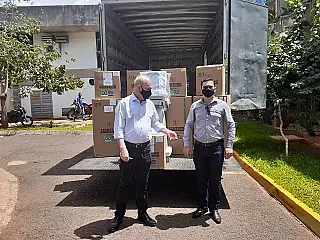 Governo socorre Evangélico com cinco respiradores para atender Covid
