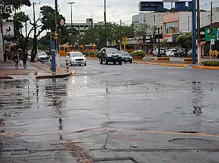 Chuva já melhora as condições do ar em Dourados