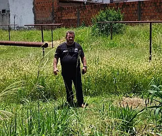 Após intermediação de Laudir, serviços no Canaã I, Parque do Lago e Cachoerinha são executados