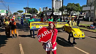 Instituições levam apelo social para desfile na avenida